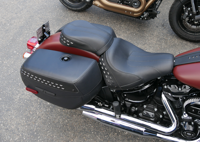 review 2018 harley-davidson softails heritage saddlebags