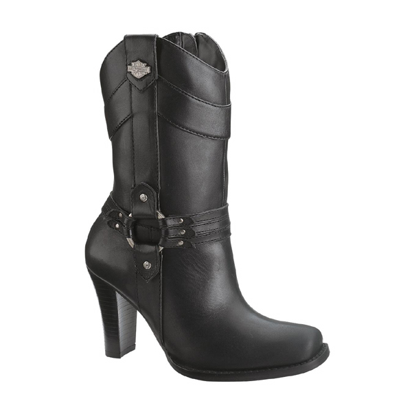 Harley davidson high heel boots hotsell