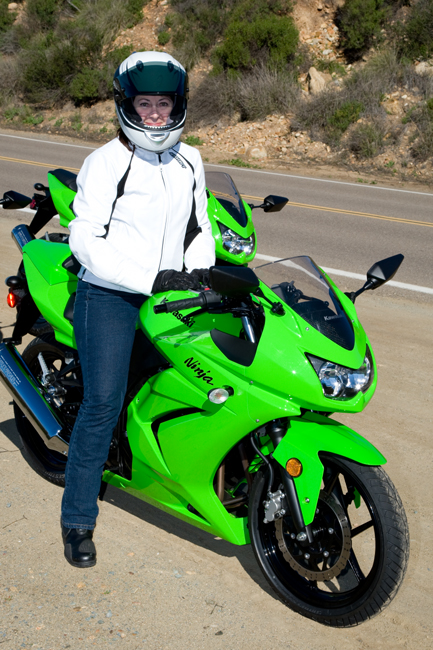 kawasaki ninja 250r green