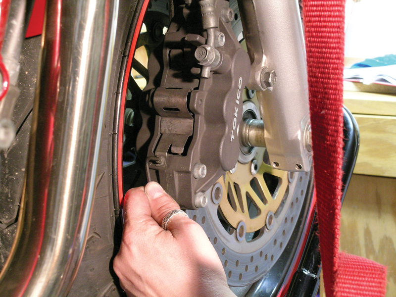 Do_It_Yourself_How_To_Check_Replace_Motorcycle_Brake_Pads_Front_Caliper