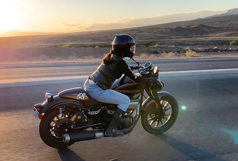 mother daughter riding motorcycles yamaha bolt