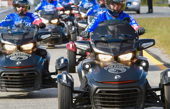 how a ride on a can-am spyder changed one female veterans life road warriors