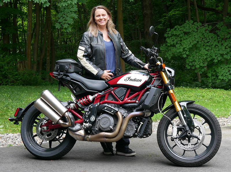 new bike review indian motorcycle ftr 1200 s v-twin roadster tricia szulewski editor