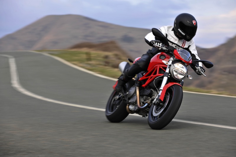 Motorcycle review 2014 Ducati Monster 796 road rider