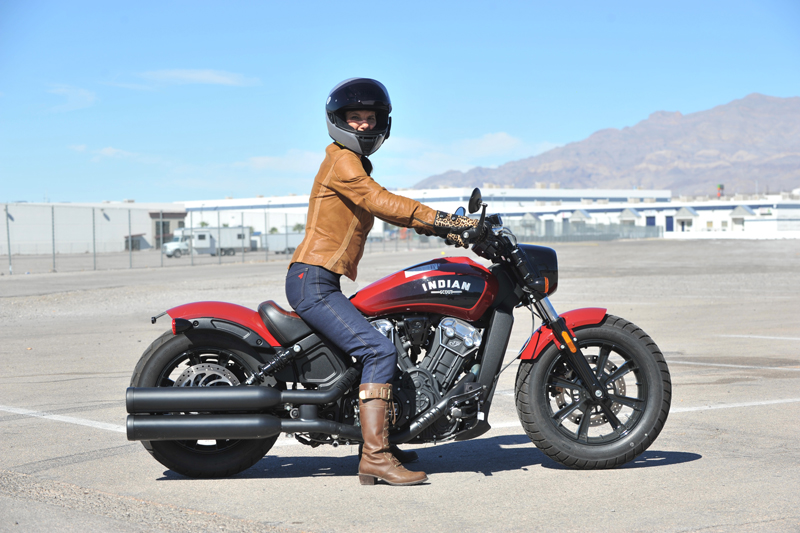 review 2018 indian scout bobber seat height