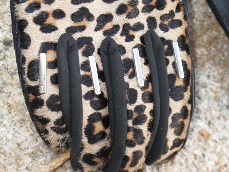 GUANTES MOTO MUJER ICON CHEETER LEOPARD