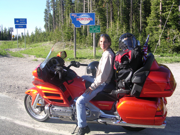 One Way to Avoid Dropping Bike Honda Gold Wing