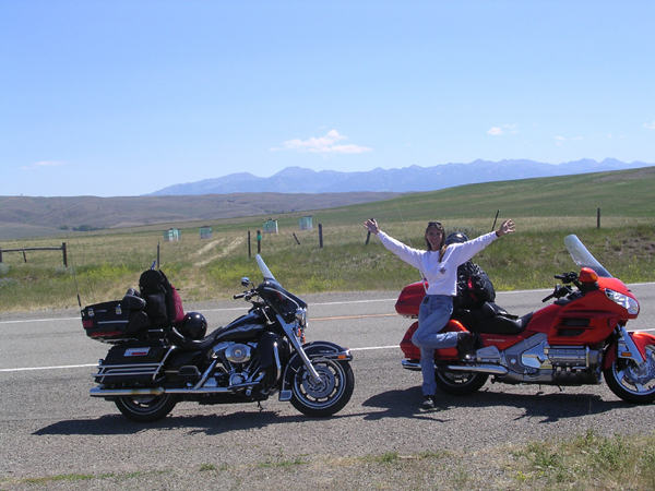 One Way to Avoid Dropping Bike Montana Shields Valley