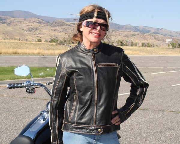 Womens leather riding on sale jackets