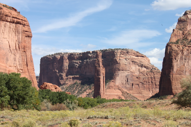 Backroads with Betsy Riding the Rez Spider Rock