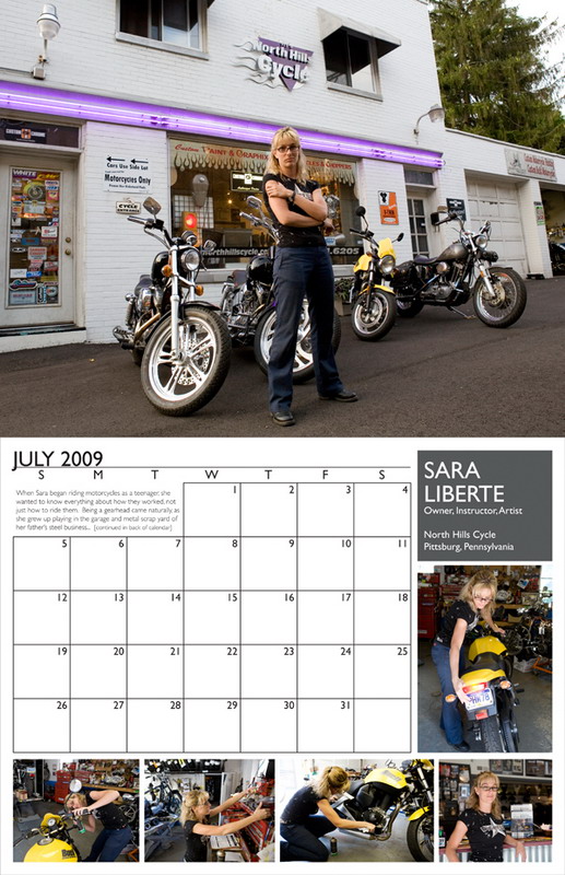 Gift Idea: Female Mechanics Calendar - Women Riders Now