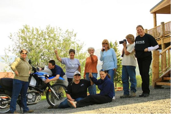 Womens Tour Through Alaska group