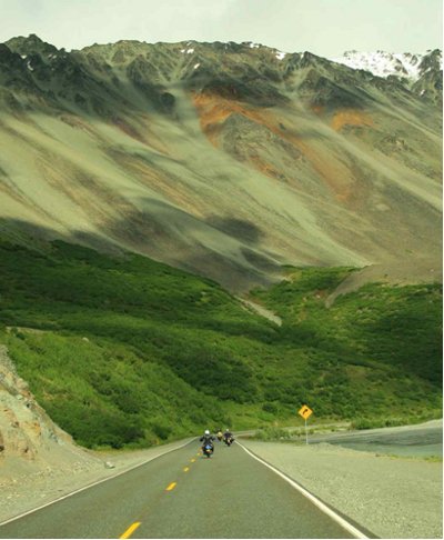 Womens Tour Through Alaska Long Motorcycles