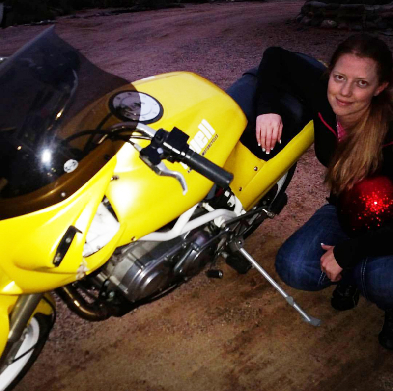 learning to ride and immediately racing the bonneville salt flats buell lightning