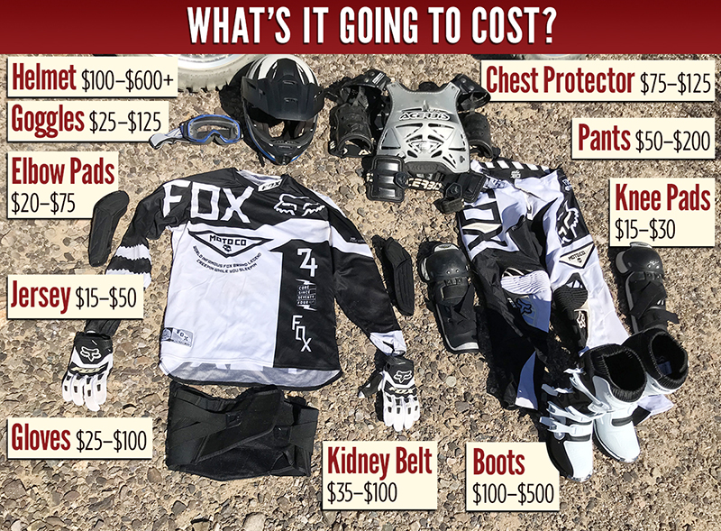 women riders basic guide to gearing up to ride a motorcycle in dirt kit