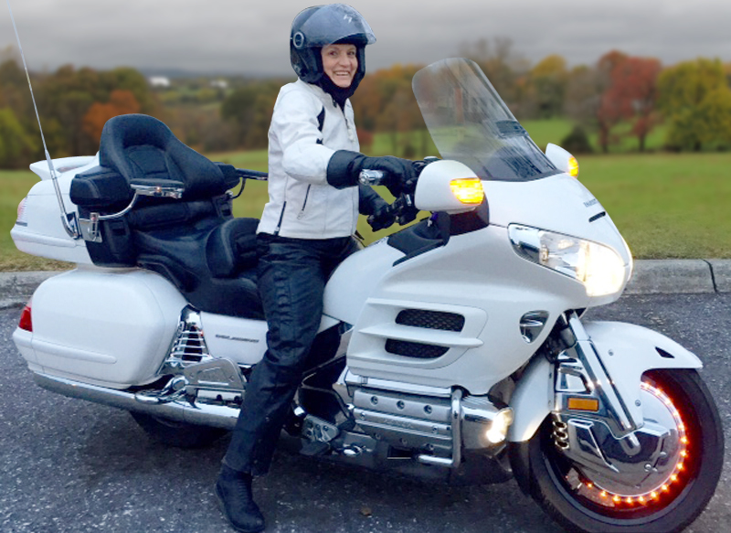 top 5 touring motorcycles women are riding now honda gold wing woman rider