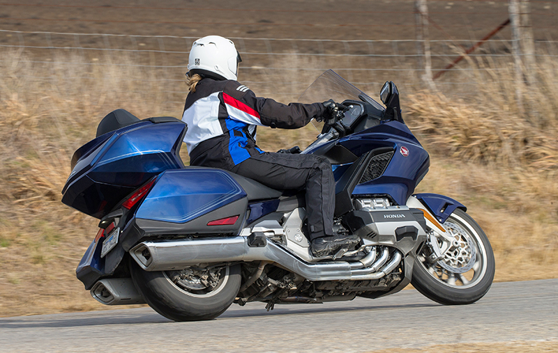 what we love about the new 2018 honda gold wing touring motorcycle tricia riding