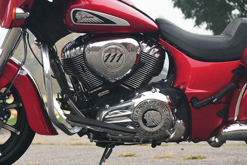 Review: 2019 Indian Motorcycle Chieftain Limited_LeftEngine