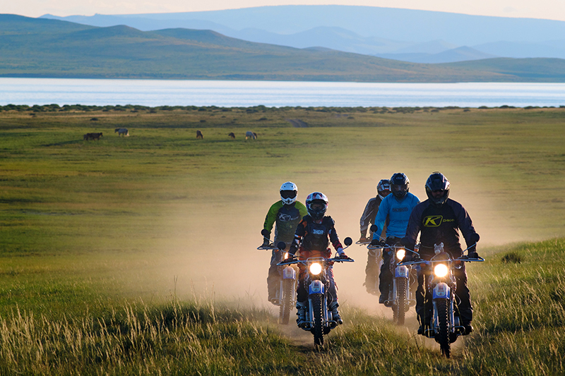 delivering yamaha dual sport bikes to save the planet mongolia