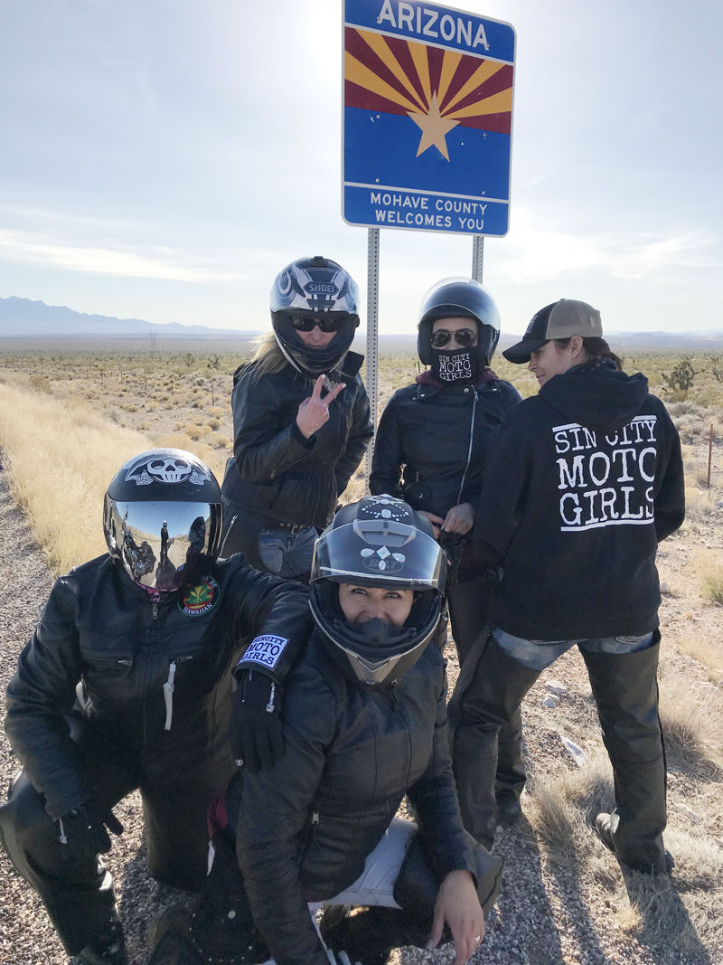 mother daughter riding motorcycles sin city moto girls