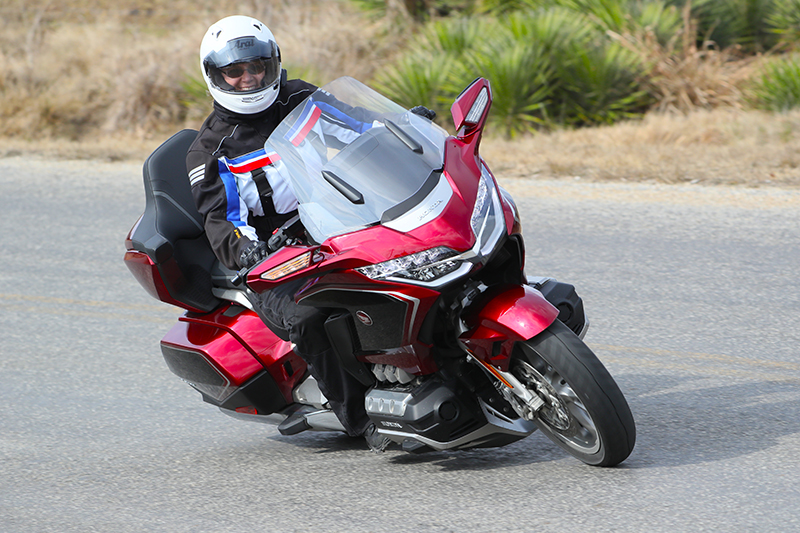 what we love about the new 2018 honda gold wing touring motorcycle airbag