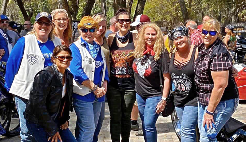 daytona bike week 2021 80th anniversary motorcycle event women riders group