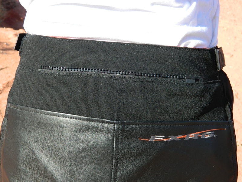 Harley-Davidson FXRG Leather Overpant Review Waist