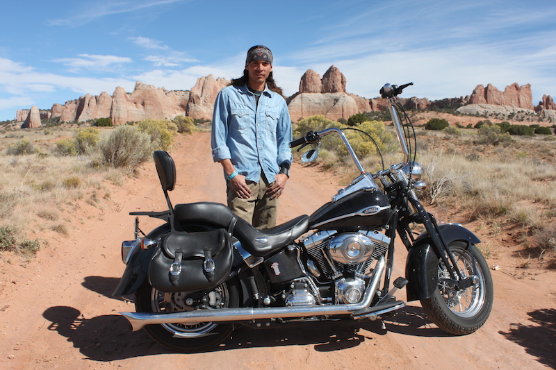 Backroads with Betsy Riding the Rez part two Shaun motorcycle