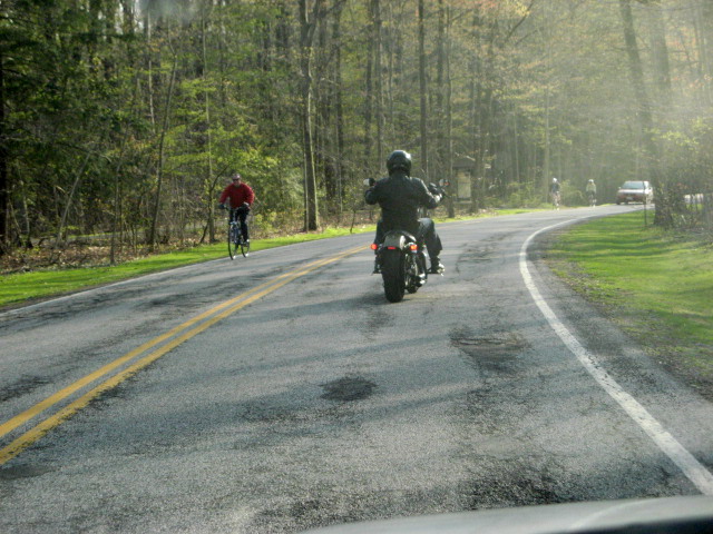 safe riding first ride of the season couple bicyclist