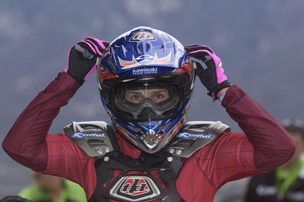 motocross girl on bike