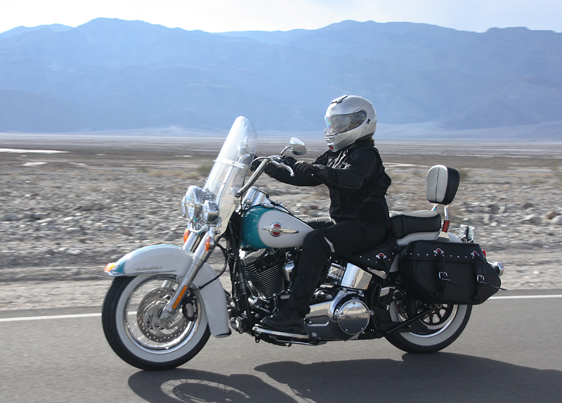 review 2016 harley davidson heritage softail classic woman riding