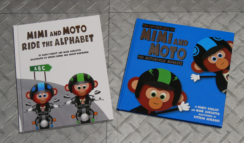 mimi and moto monkey childrens books hardcover