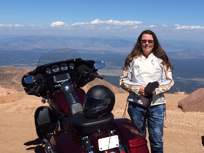 back seat to the front pikes peak