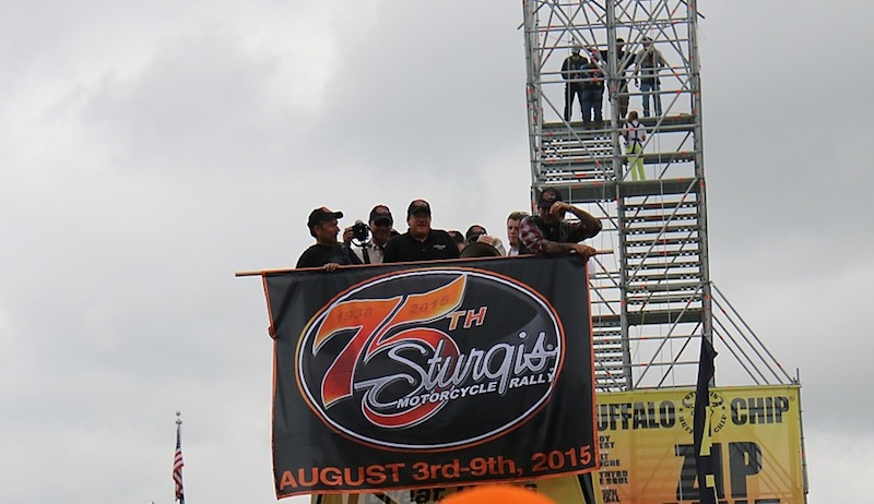 74th Annual Sturgis Motorcycle Rally 75th logo