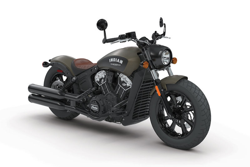 less is more indian scout bobber bronze smoke