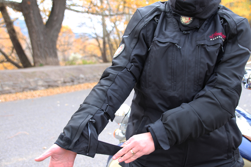 Review: Simple Waterproof Motorcycle Touring Pants Jacket Sleeve Straps