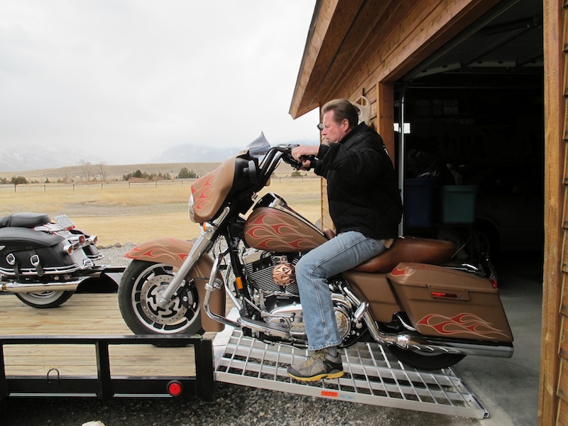 Best Motorcycle Trailer Loading Ramp Street Glide