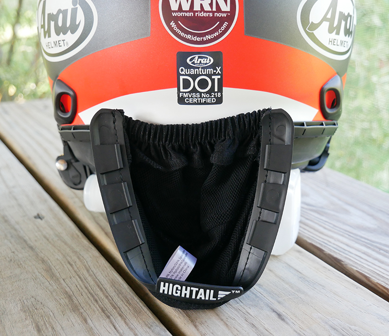 hightail bike hair protector eliminates tangles wind damage pocket