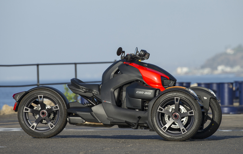 Three-Wheeler Review: Can-Am Ryker Brakes