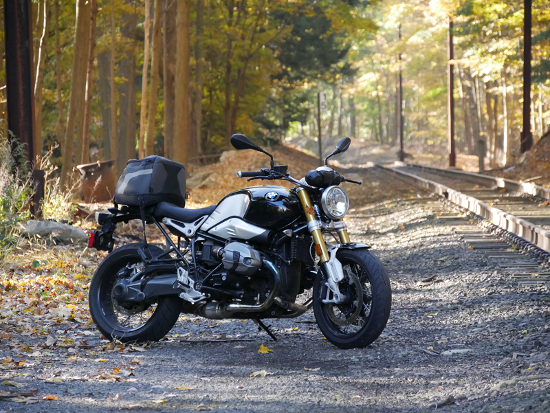 review 2016 bmw r ninet luggage