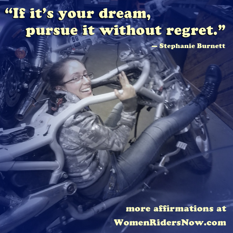 Turning Passion for Motorcycling into a Career quote