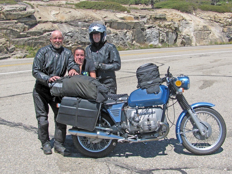 Riding Passes of Sierra Nevada Mountains BMW family