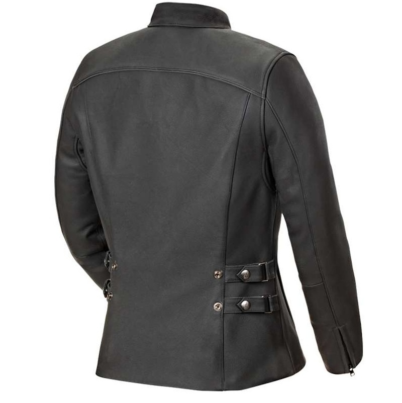 review joe rocket trixie leather jacket back side
