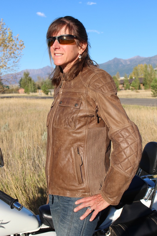 review luscious brown leather jacket from indian armor