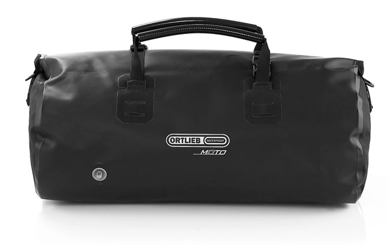 review waterproof duffle bag for motorcycle travel black moto rack pack