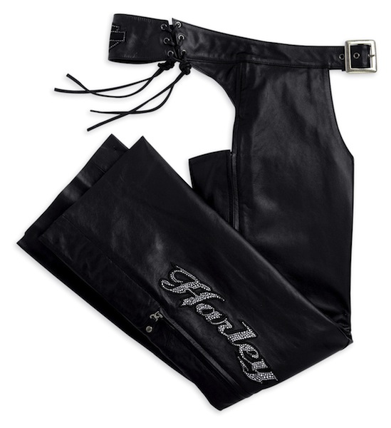 Harley-Davidson Lace Up Leather Pants for Women