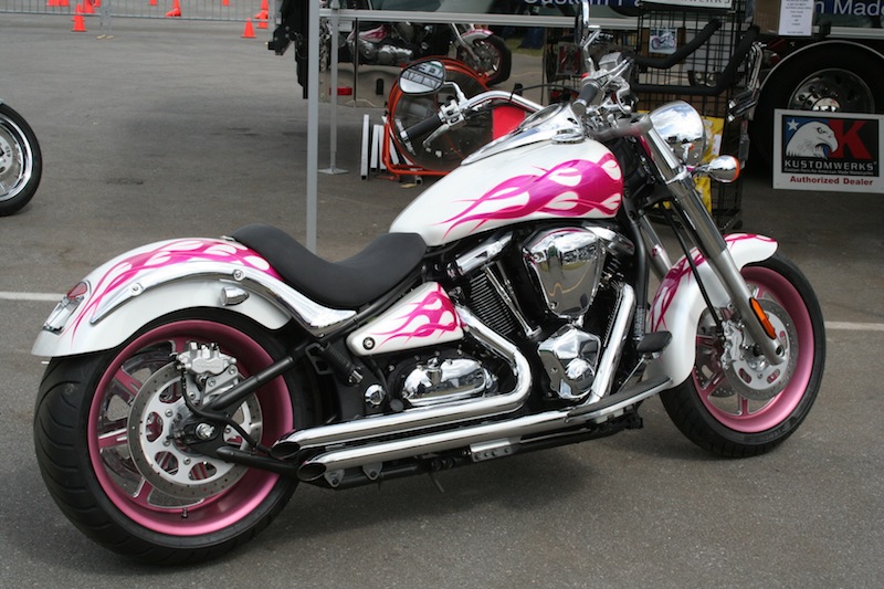 Pink Motorcycles Kawasaki Vulcan