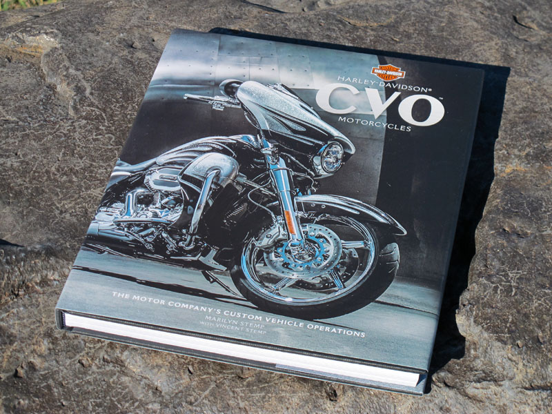 harley davidson coffee table style books cvo cover