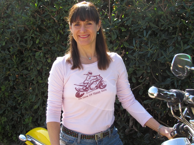 Reader story how one woman inspired another to ride Diana Bletter