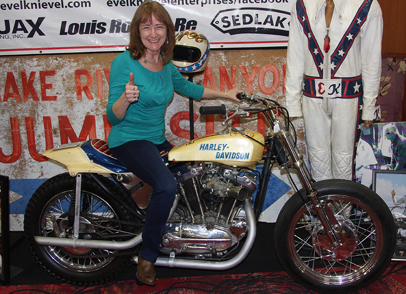 marilyn stemp all kids bike strider flying piston benefit evel knievel